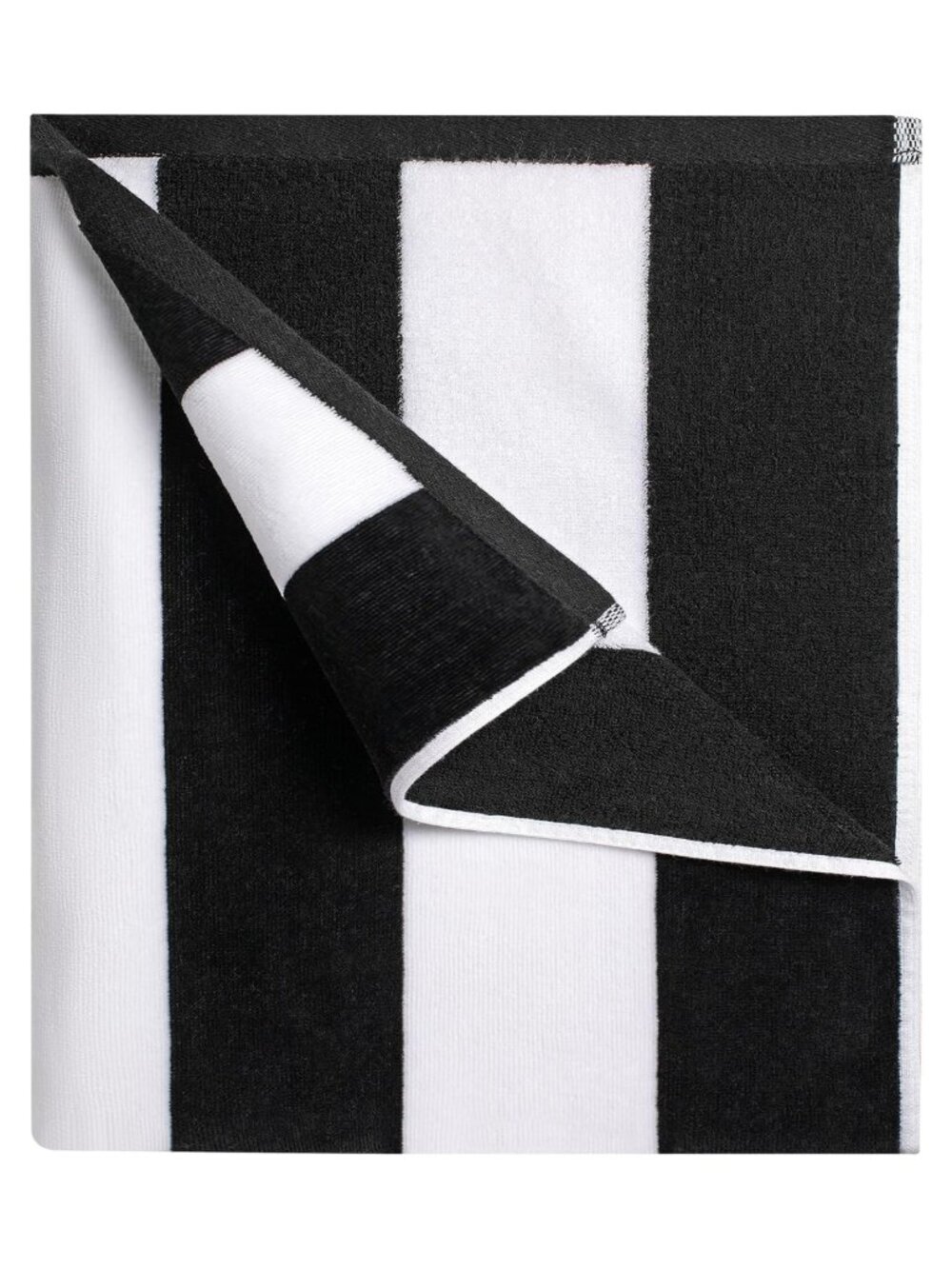 Oversized Cotton Beach Towel 35x70 Striped Pool Swim Towel